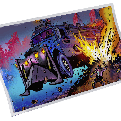 Armored Battle Bus — Uncommon Loading Screen Fortnite cosmetic