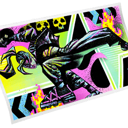 Neon Ninja — Uncommon Loading Screen Fortnite cosmetic