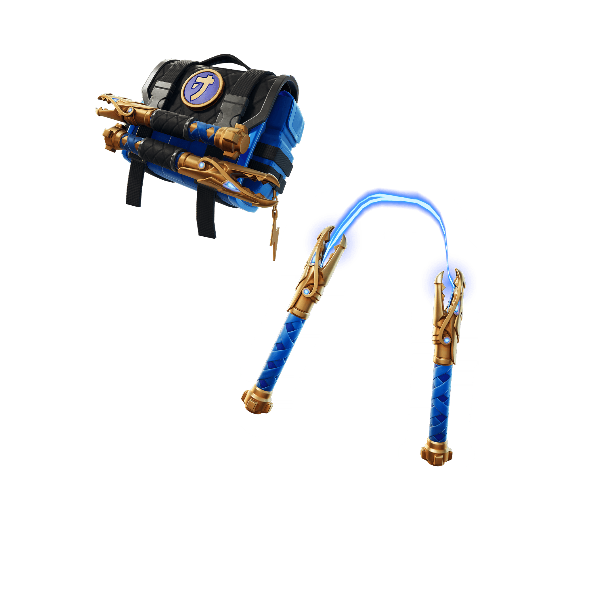 Nunchucks of Lightning — Epic Bundles Fortnite cosmetic