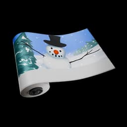 A Snowman!