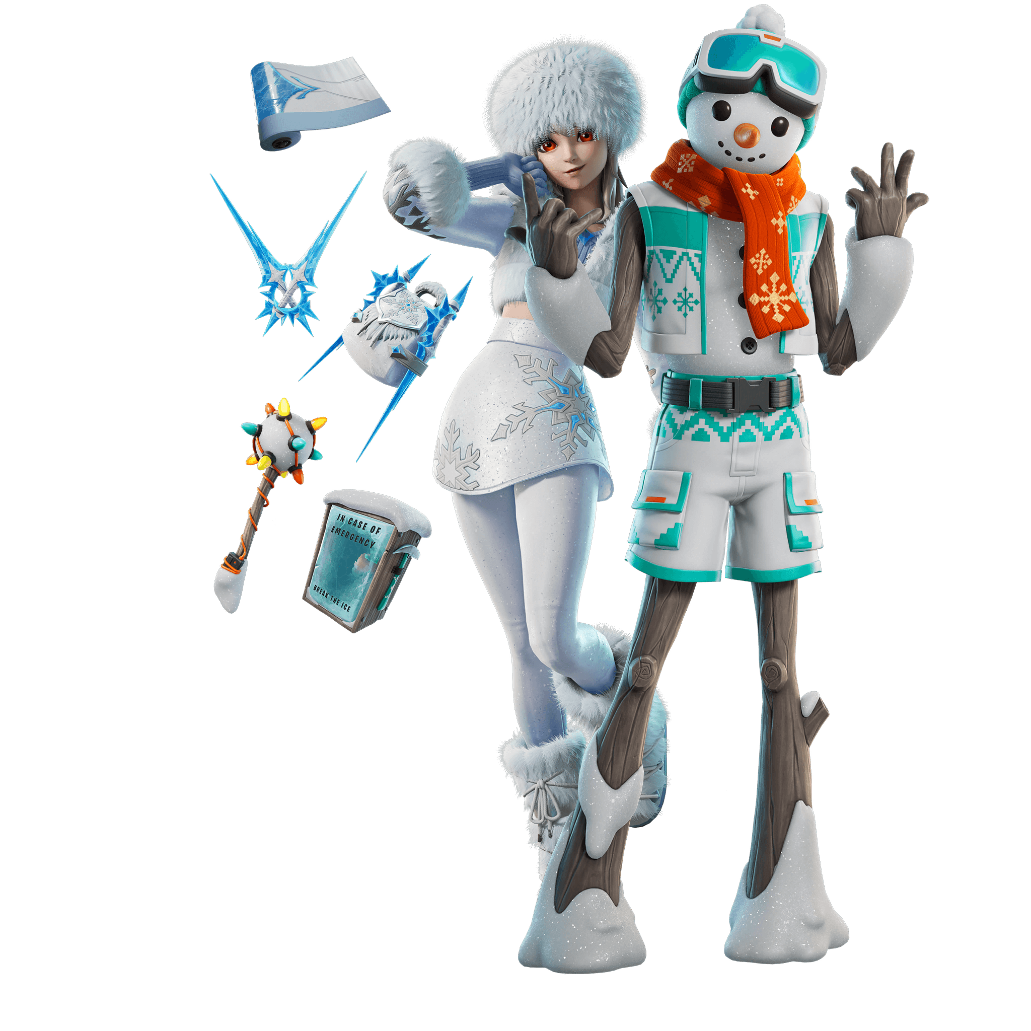 Alpine Lexa & Chilly Bundle — Epic Bundles Fortnite cosmetic