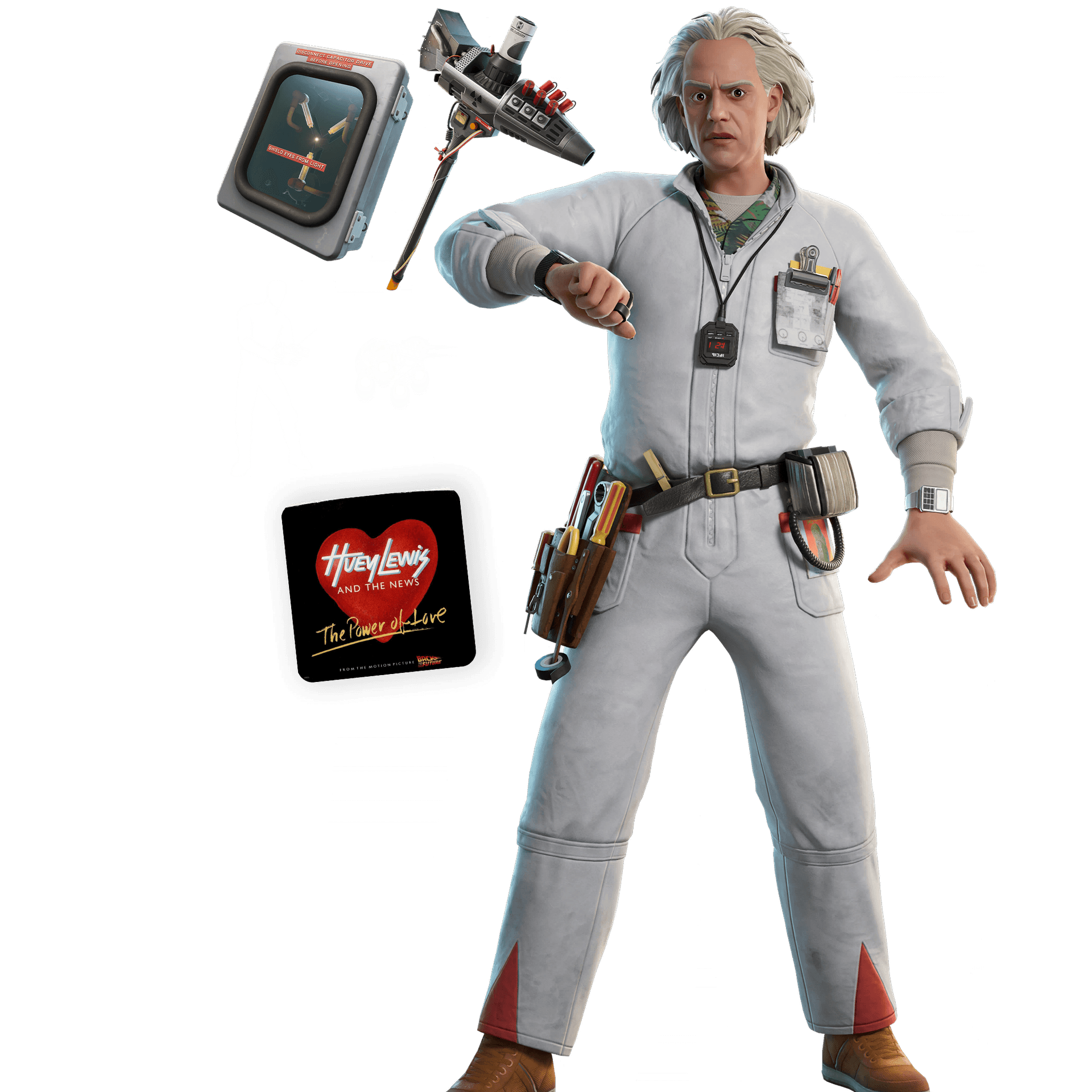 Doc Brown Bundle — Epic Bundles Fortnite cosmetic