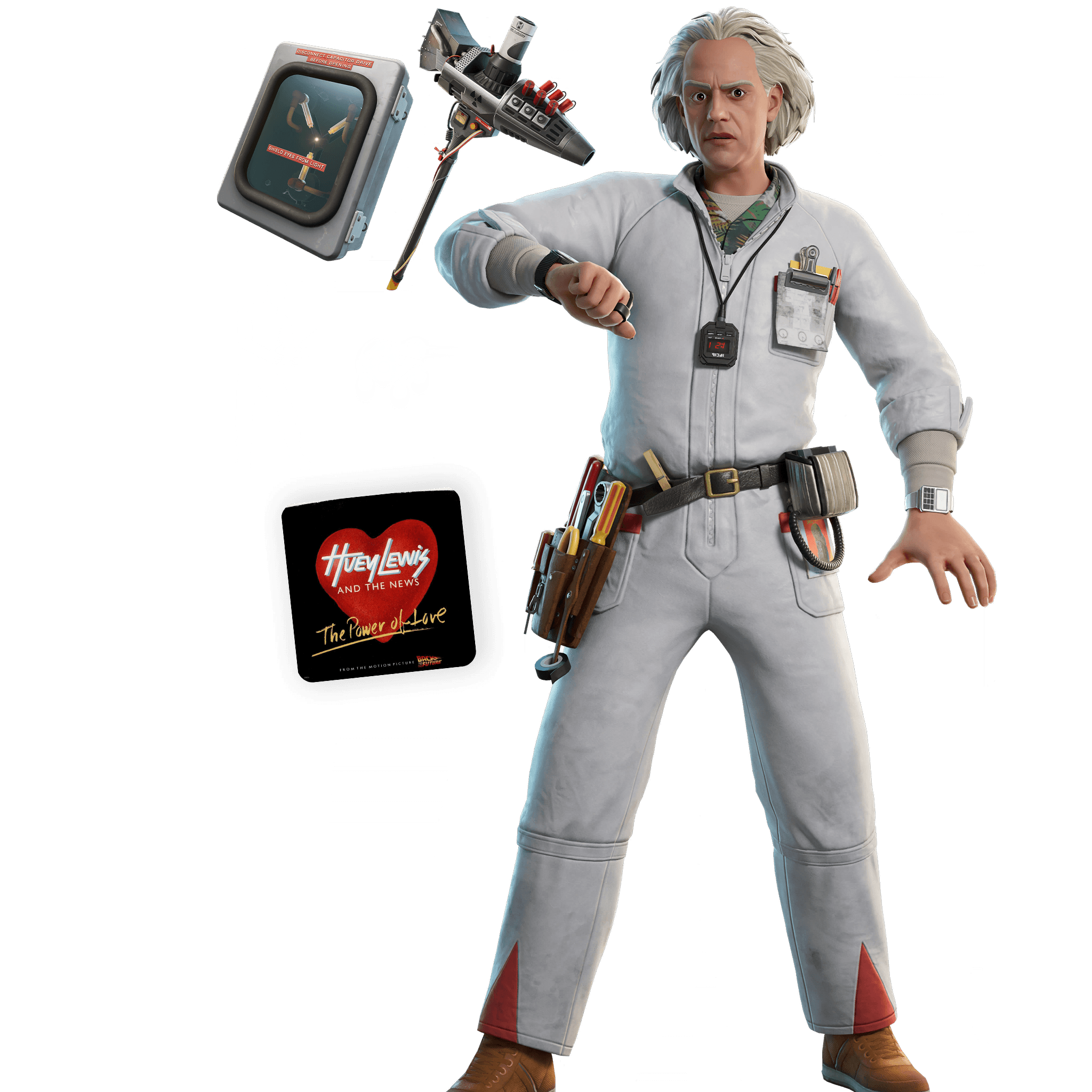 Doc Brown Bundle — Epic Bundles Fortnite cosmetic