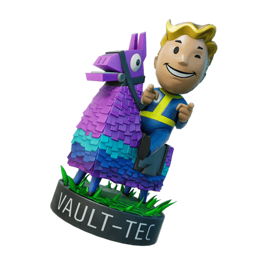 Vault Boy Bobblehead (Style Llama Rider)