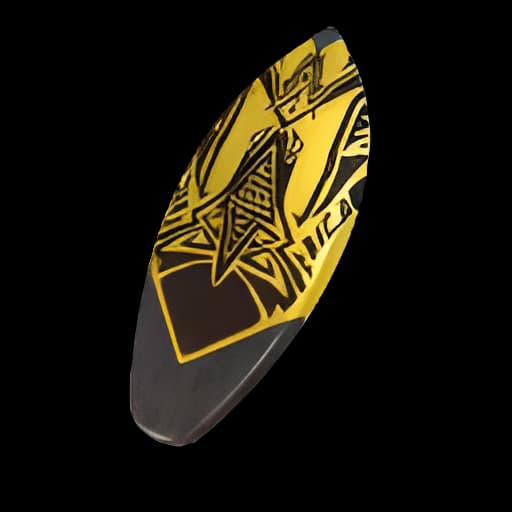 GHOST Skimboard (Style Golden Skimboard)