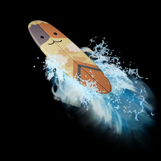 Cloud Llama Board (Style Cloudy Cat Board)