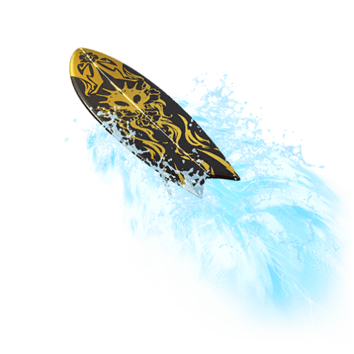 Cloud Llama Board (Style Golden Wave)