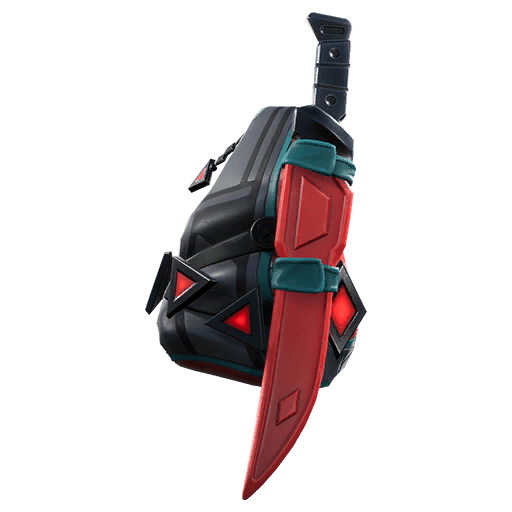 Go bag (COLOR RED) — Epic Back Bling Fortnite cosmetic