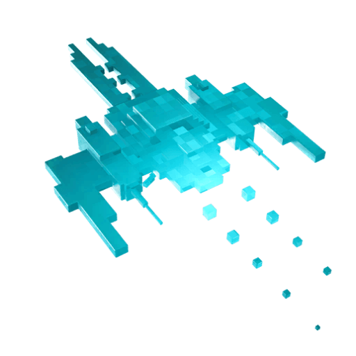 Pixel Pilot (Color CERULEAN)