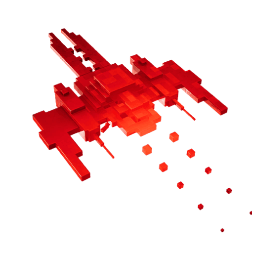 Pixel Pilot (Color RED)