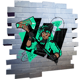 Combat Sage — Epic Spray Fortnite cosmetic