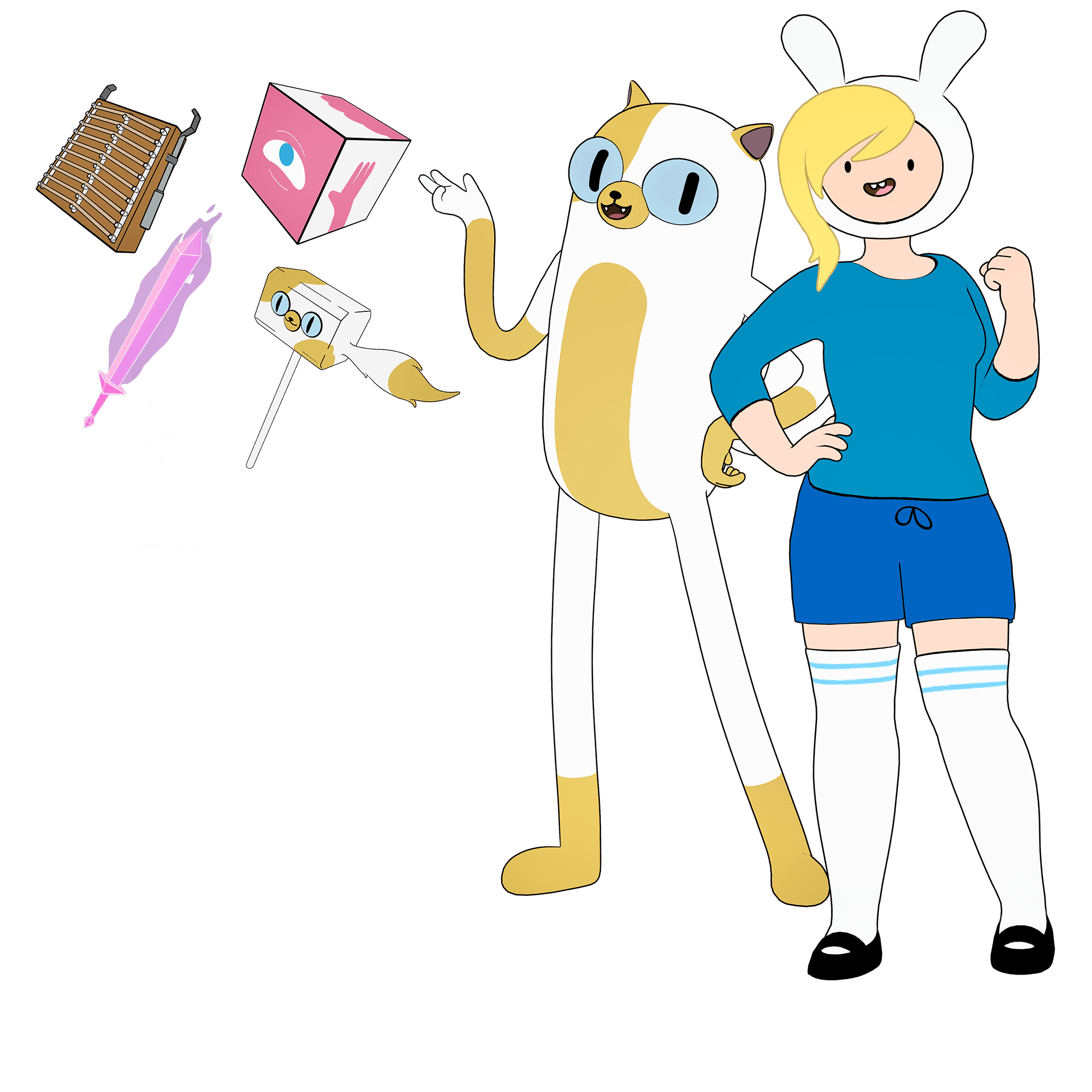 Fionna and Cake Bundle — Epic Bundles Fortnite cosmetic