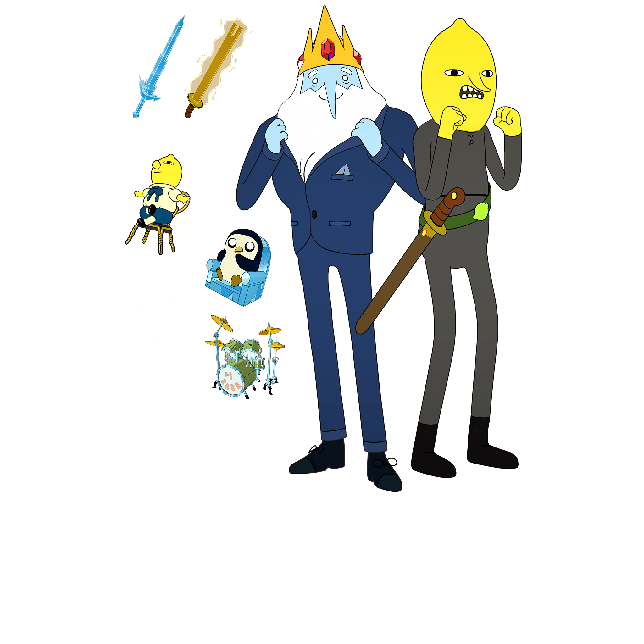 Ice King and Lemongrab Bundle — Epic Bundles Fortnite cosmetic