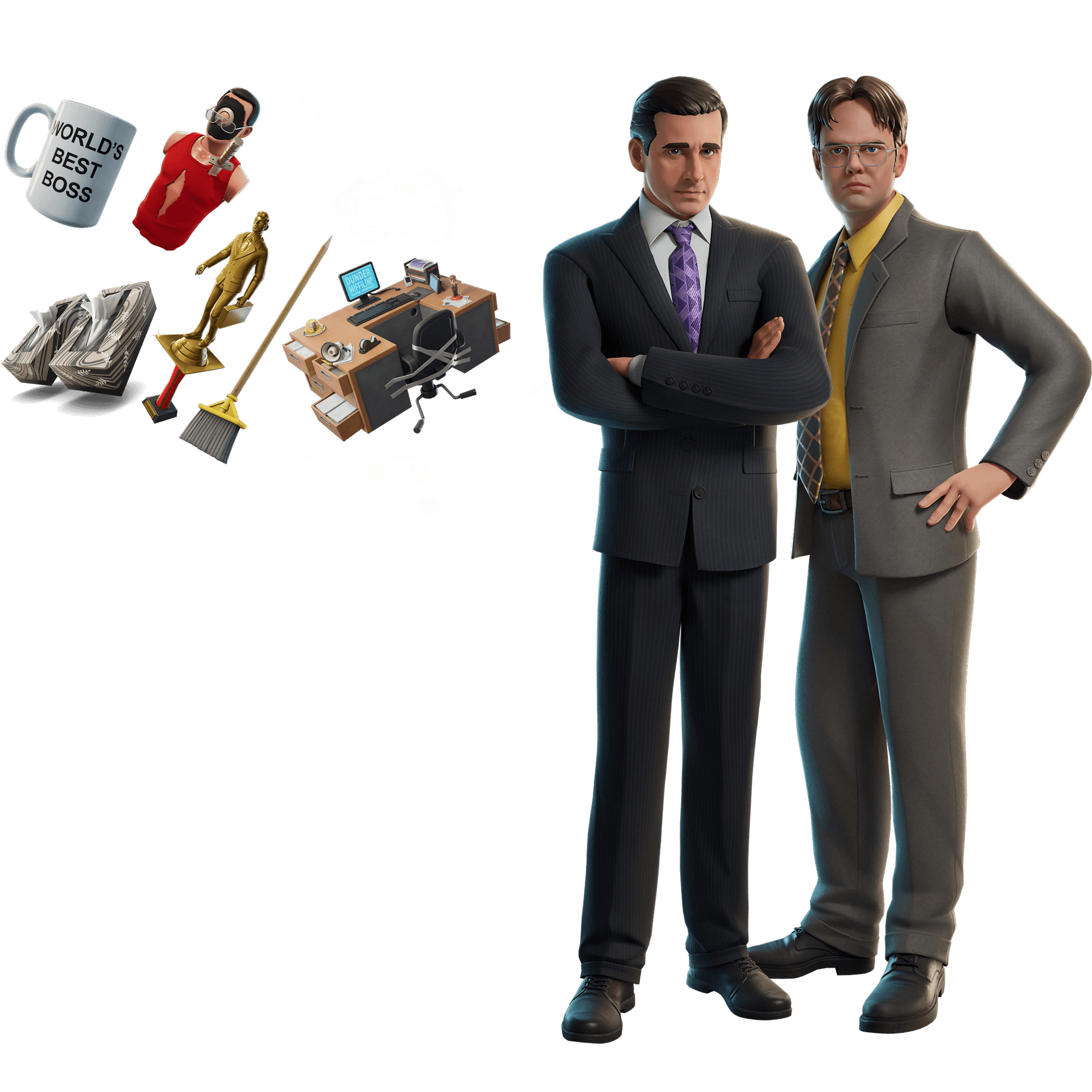 The Office Bundle — Epic Bundles Fortnite cosmetic
