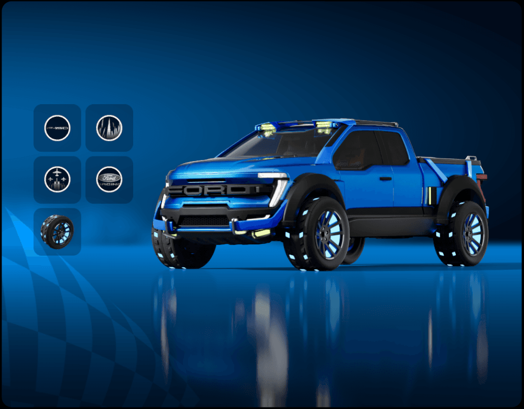 [NAME TBD] Ford F-150 RLE Bundle — Epic Bundles Fortnite cosmetic