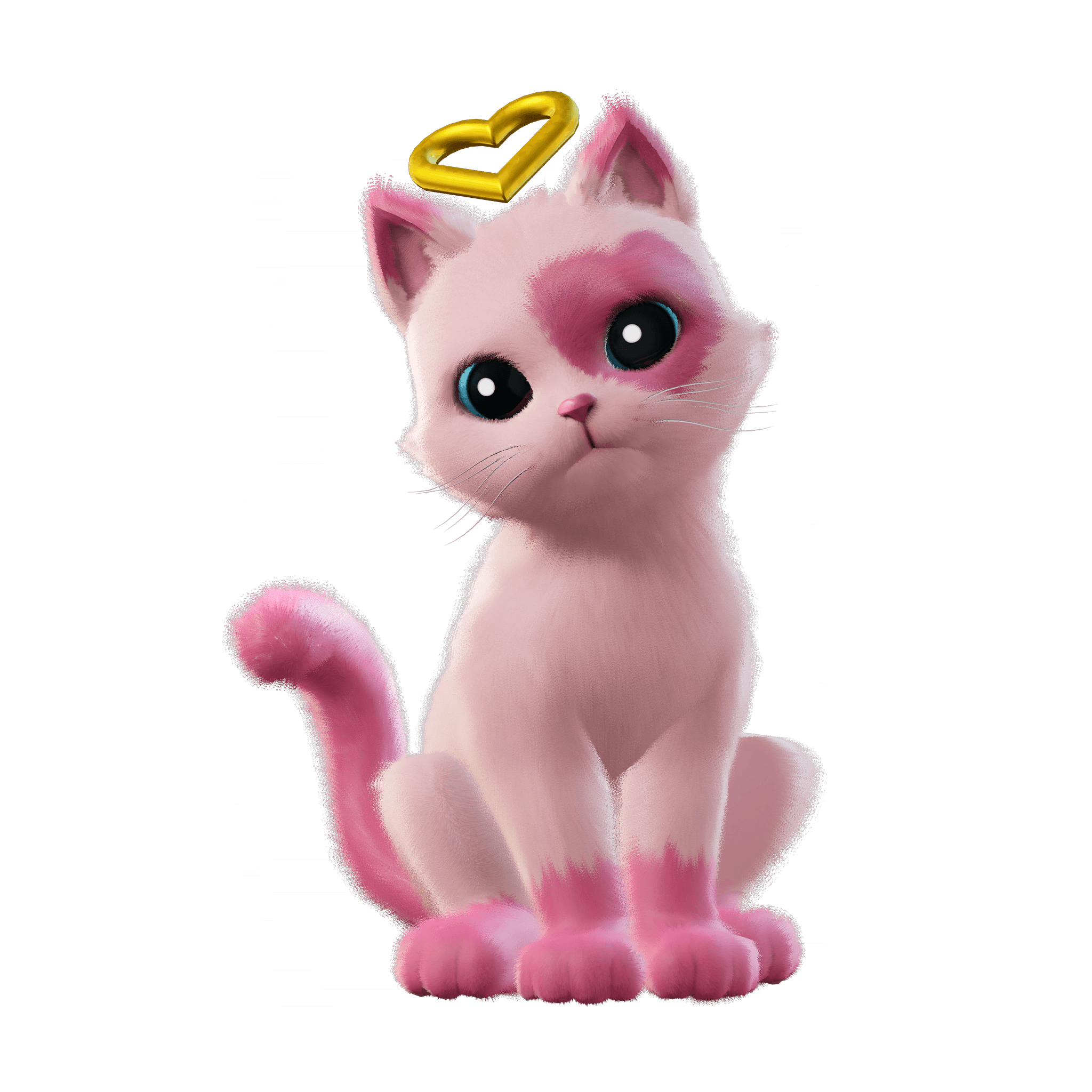 Cupid Kitty — Uncommon Sidekick Fortnite cosmetic