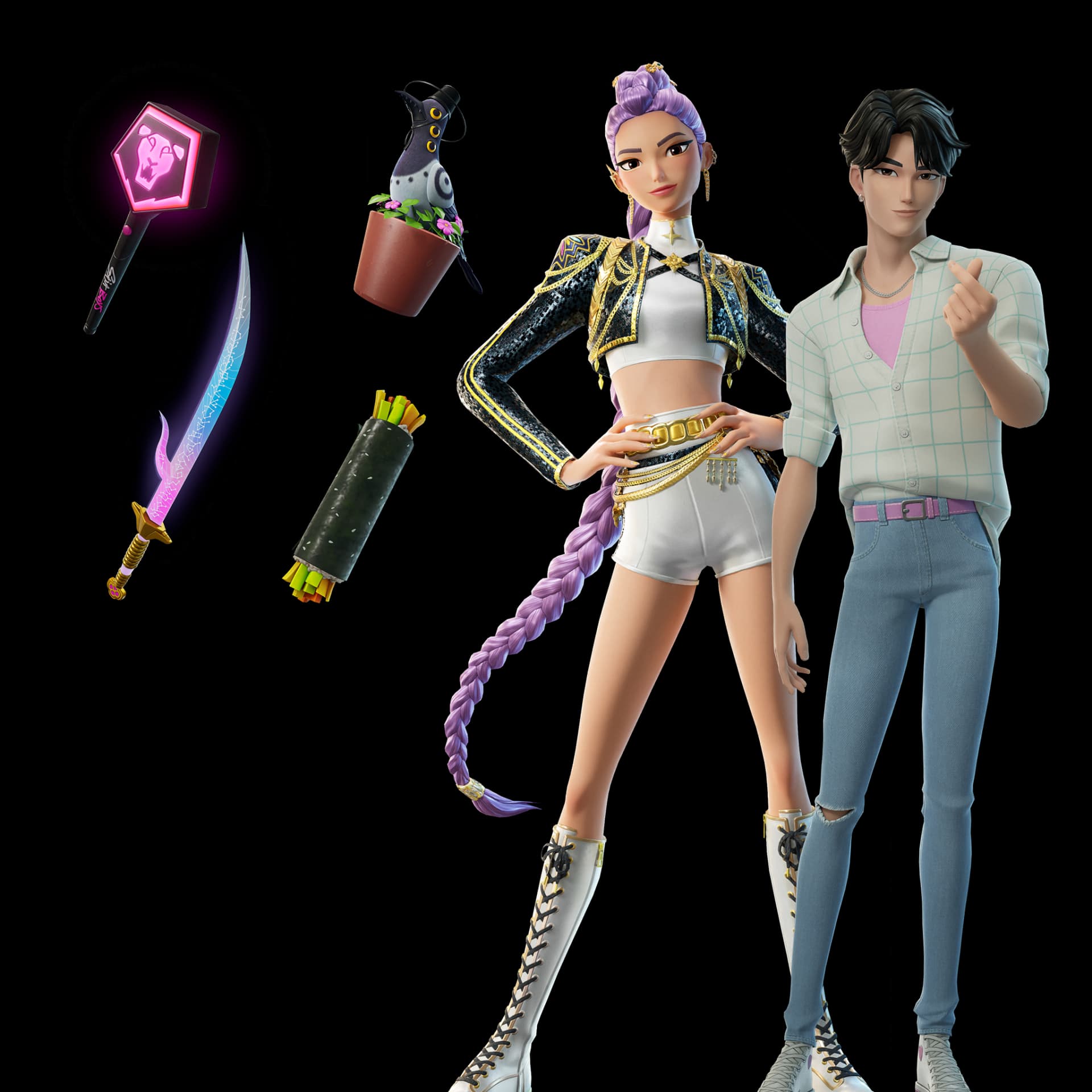 Rumi & Jinu Bundle — Epic Bundles Fortnite cosmetic