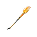 Exalted Scepter (Style Gold) — Uncommon Pickaxe Fortnite cosmetic
