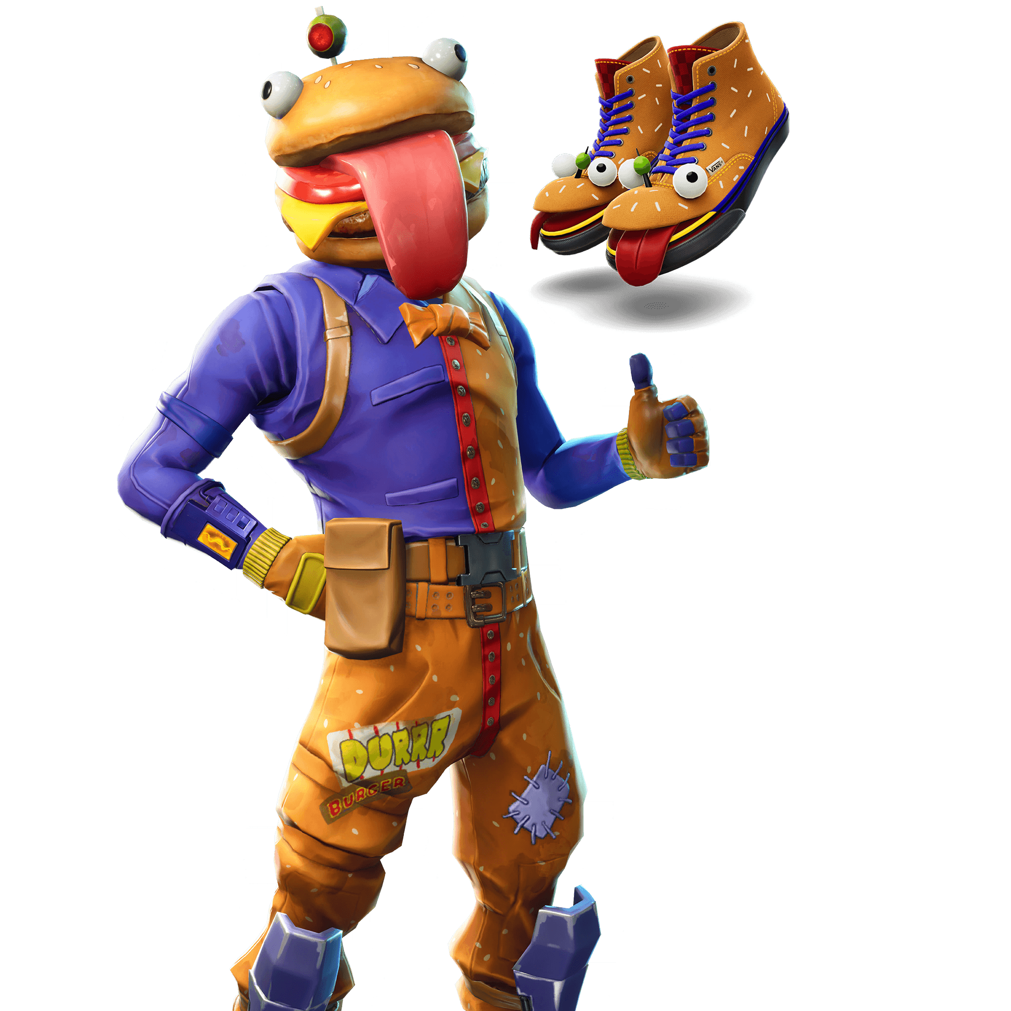 Vans x Durrr Burger Bundle — Epic Bundles Fortnite cosmetic