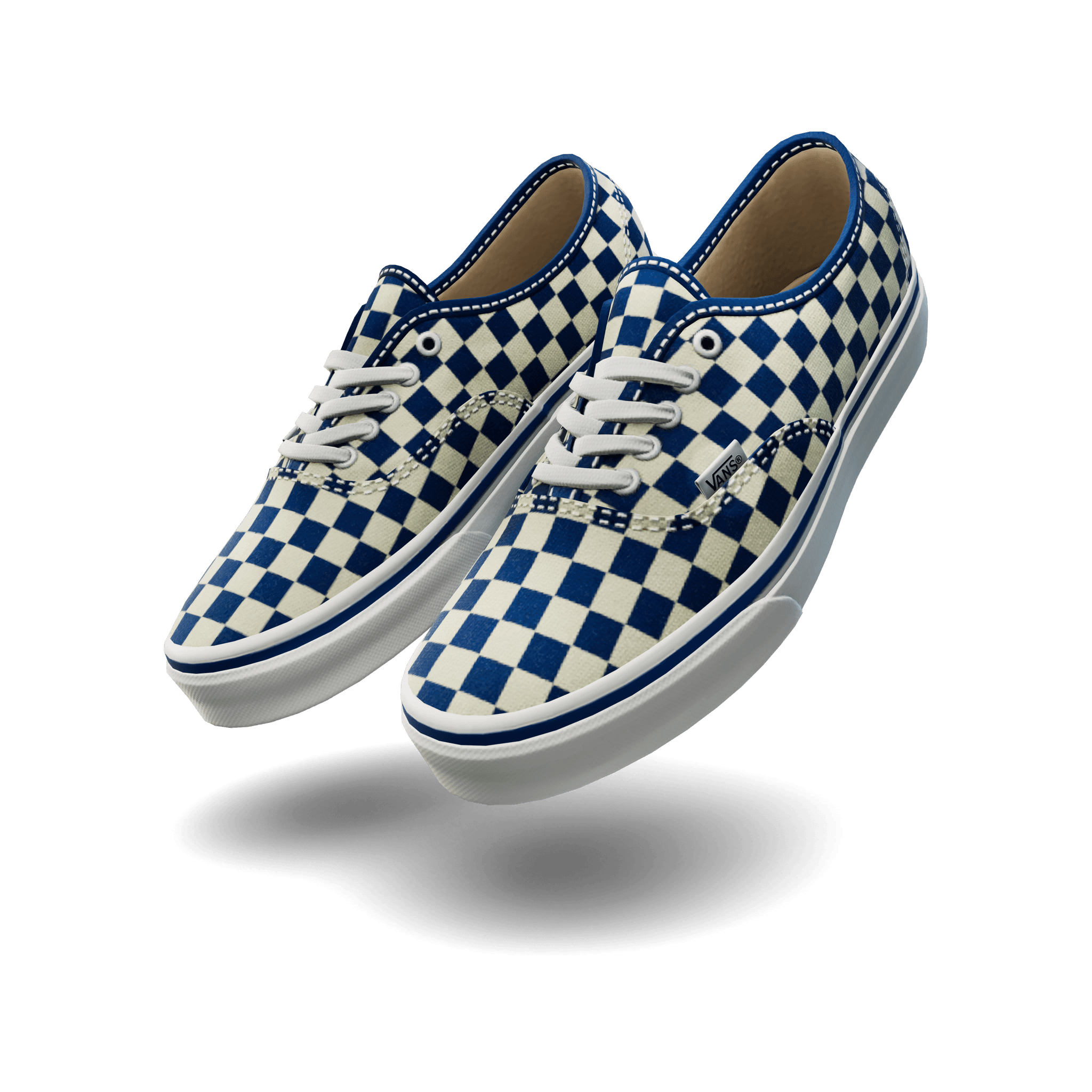 Vans Authentic 'Checkerboard Blue/White' — Uncommon Kicks Fortnite cosmetic