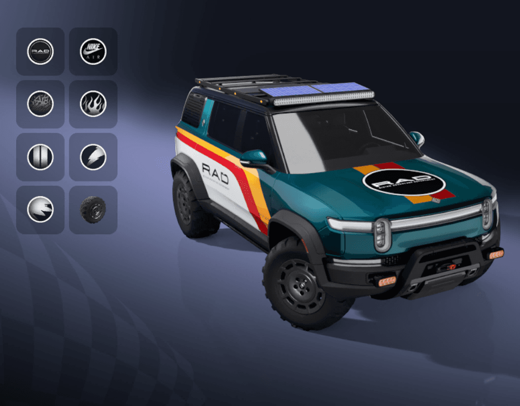Rivian R1S + Jordan Bundle — Epic Bundles Fortnite cosmetic