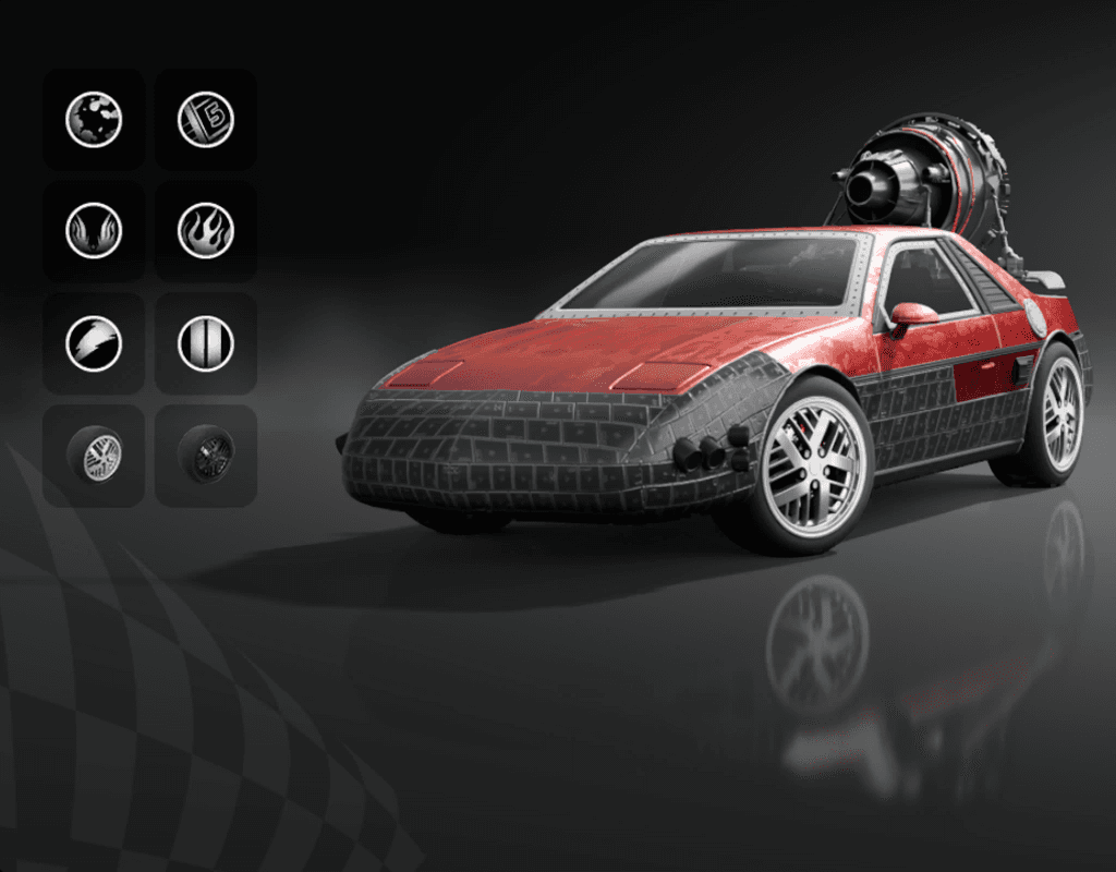 Fast & Furious Pontiac Fiero Bundle — Epic Bundles Fortnite cosmetic