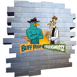 Perry vs Doof — Epic Spray Fortnite cosmetic