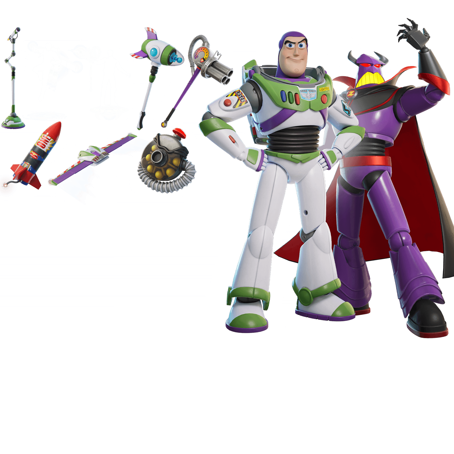 Buzz Lightyear & Emperor Zurg Bundle — Epic Bundles Fortnite cosmetic