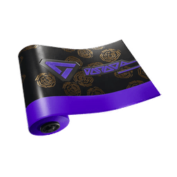 Night Rose Indigo — Rare Wrap Fortnite cosmetic