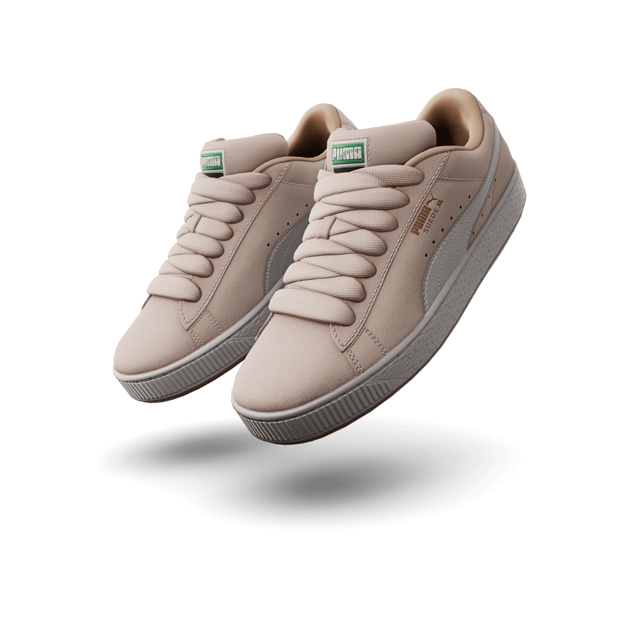 PUMA Suede XL ‘Jasmine Flower/White’ — Uncommon Kicks Fortnite cosmetic