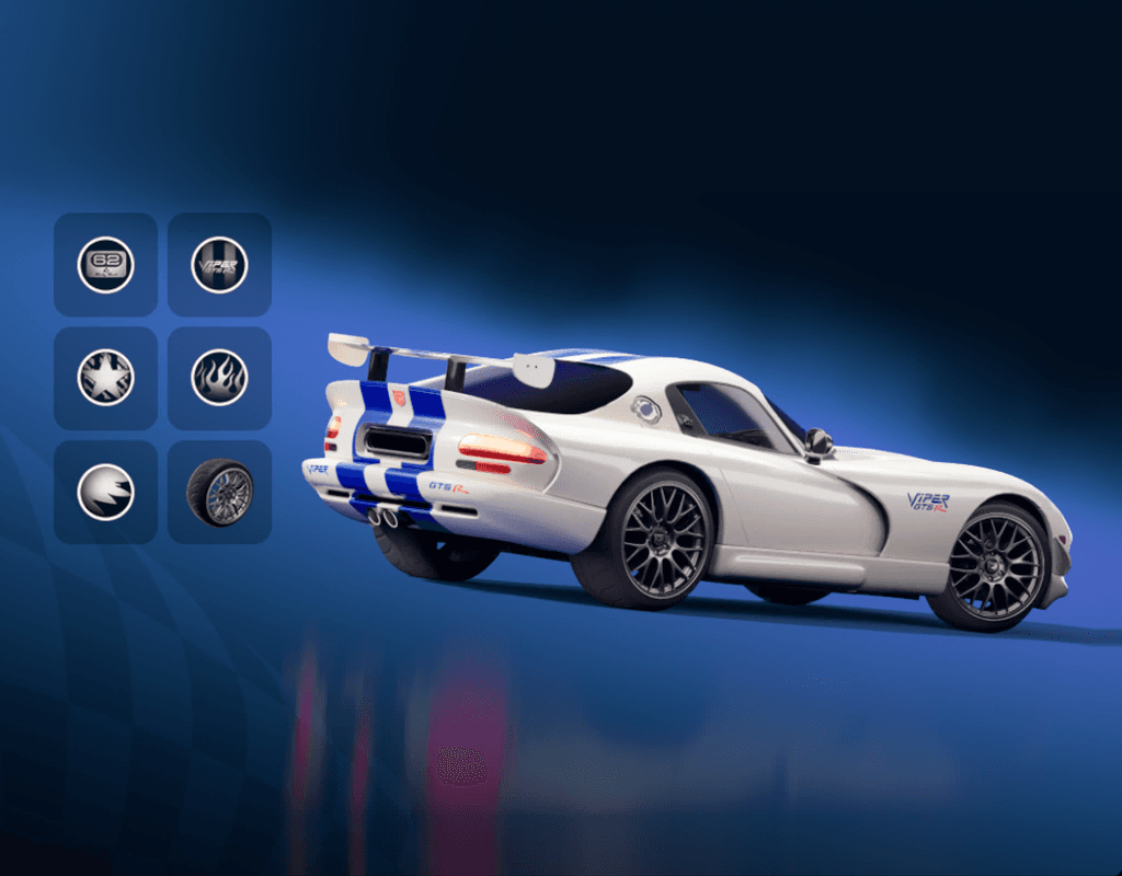 Dodge Viper GTS-R — Epic Bundles Fortnite cosmetic