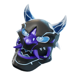 Icy Oni Mask — Epic Back Bling Fortnite cosmetic