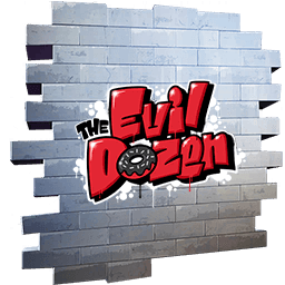 The Evil Dozen — Epic Spray Fortnite cosmetic