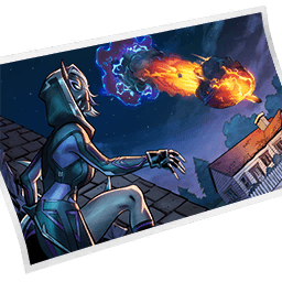 Meteorfall — Uncommon Loading Screen Fortnite cosmetic