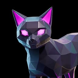 Fractal Cat — Uncommon Sidekick Fortnite cosmetic