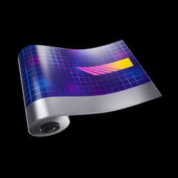 Retro Solarwave — Rare Wrap Fortnite cosmetic