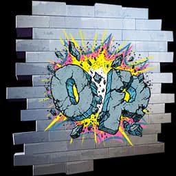 O.P. Explosion — Uncommon Spray Fortnite cosmetic
