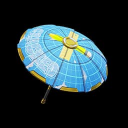 Builder's Blueprint 'Brella — Common Glider Fortnite cosmetic