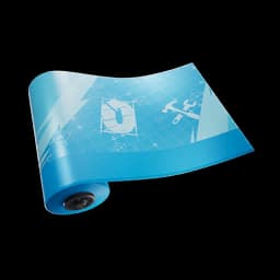 Reloaded Blueprint — Rare Wrap Fortnite cosmetic