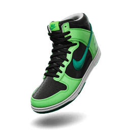 Nike Dunk Hi 'Halloween Green'