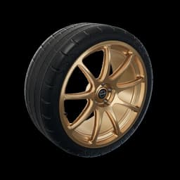 Nissan GT-R Nismo - Gold — Uncommon Wheel Fortnite cosmetic