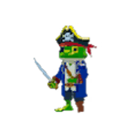 Rainbow Frogatto Piratto