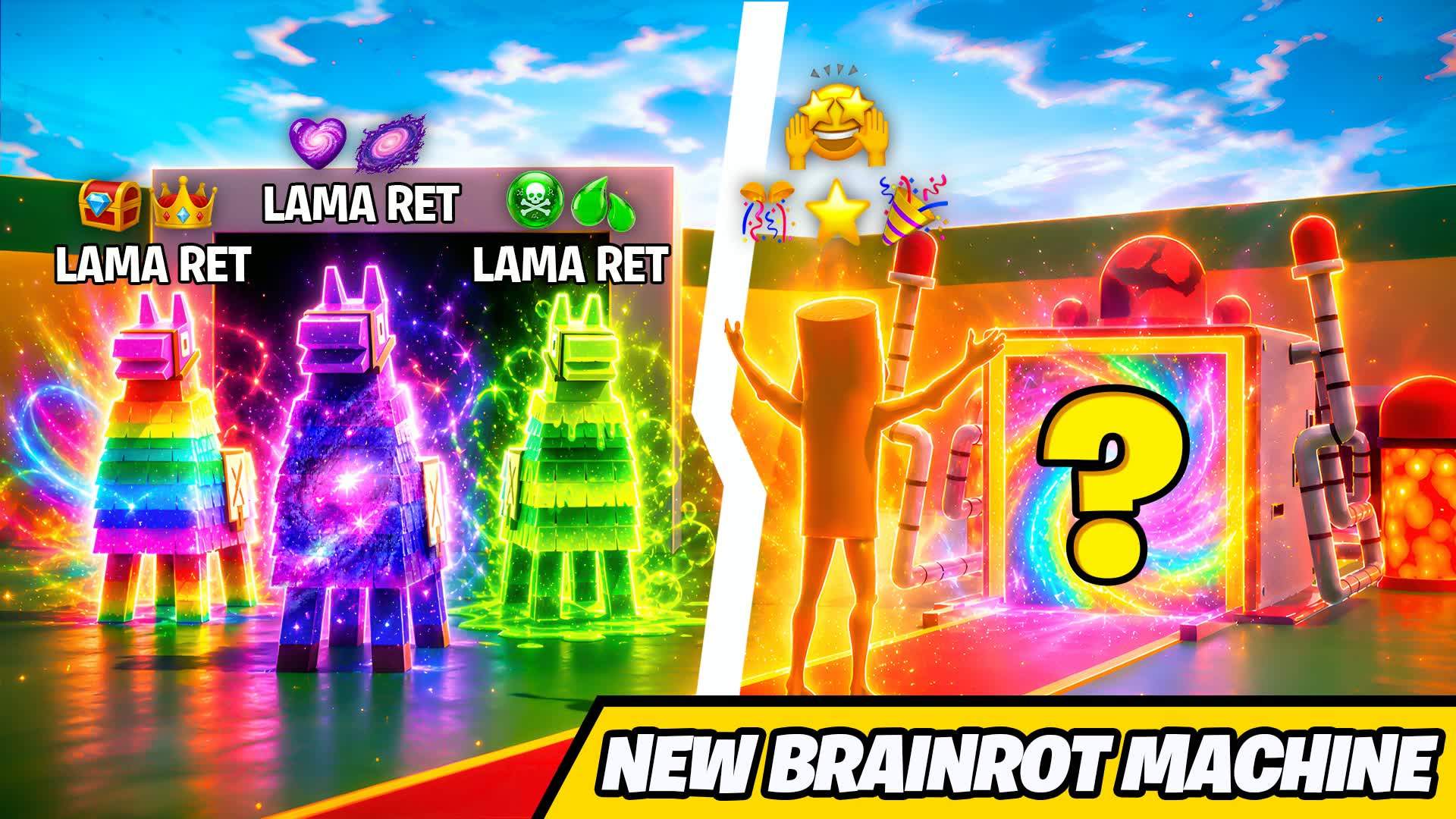 BRAINROT SKILLS β PRACTICE β Fortnite Creative map