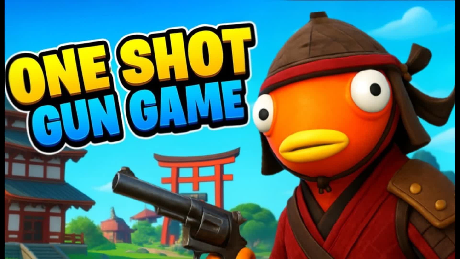 Gun Game One Shot Boom — Fortnite Creative map