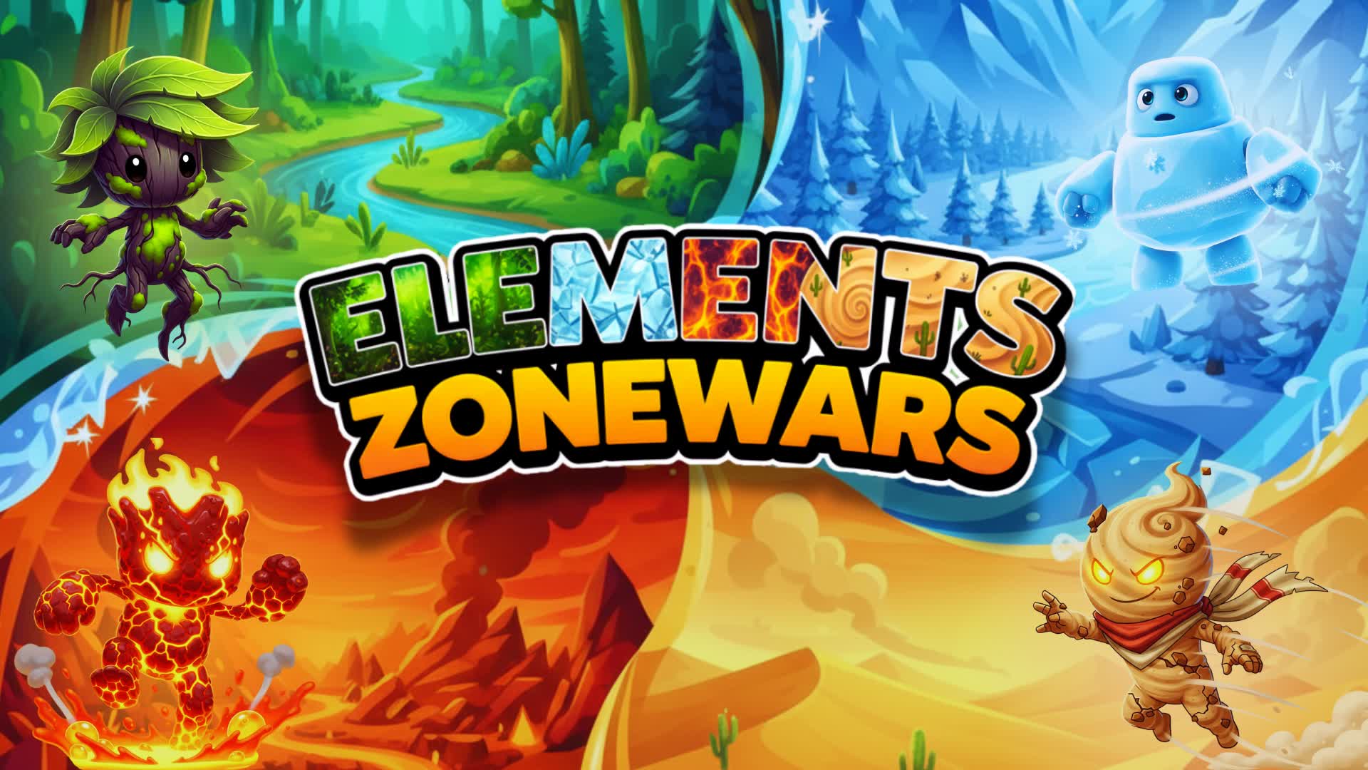 ELEMENTS ZONE WARS β Fortnite Creative map