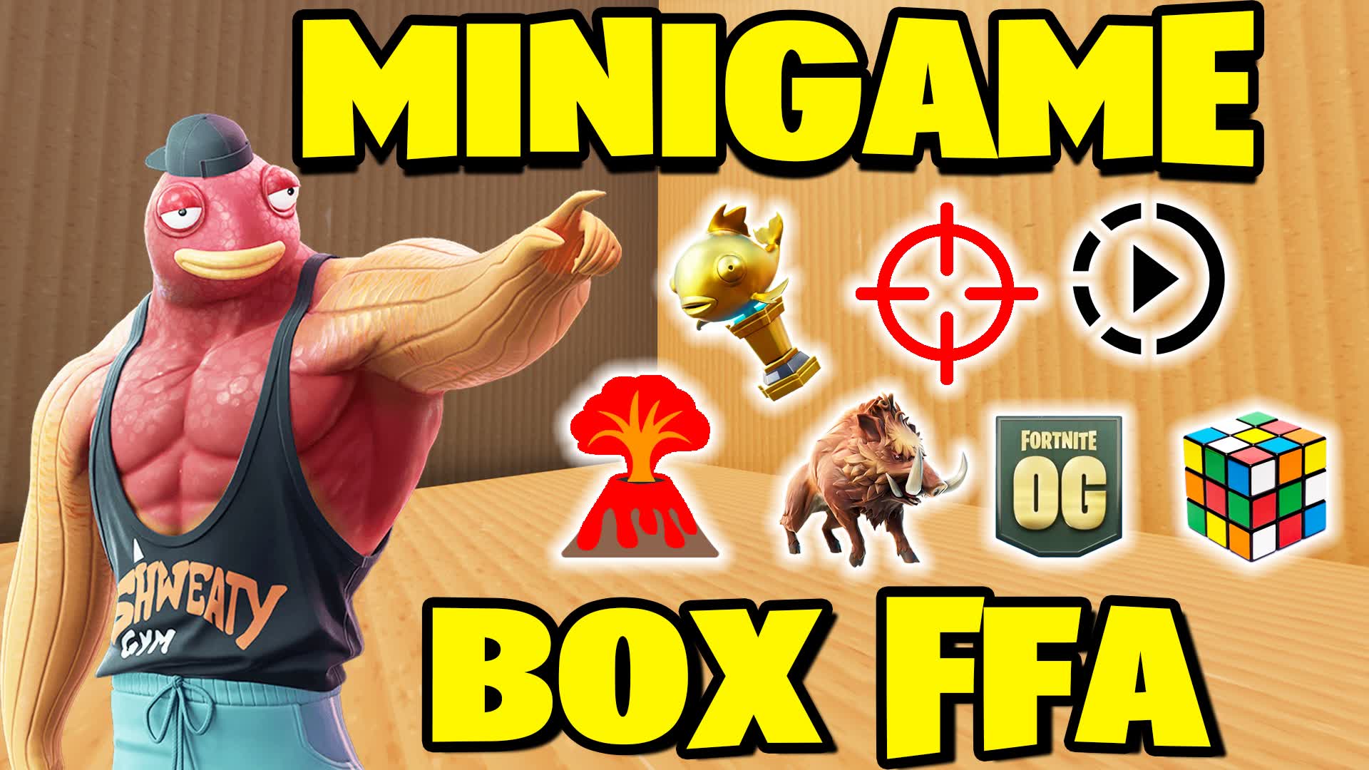 MINIGAME BOX FFA π¦ β Fortnite Creative map