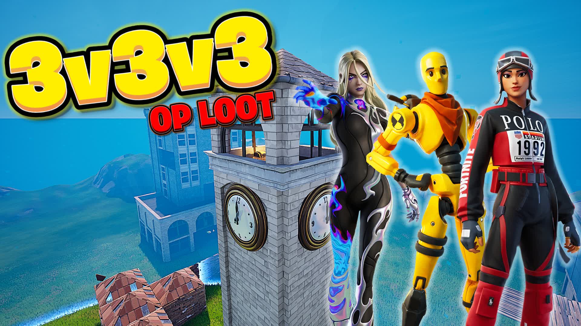 Final Zone 3v3v3๐ุงูู
ูุทูุฉ ุงูููุงุฆูุฉ โ Fortnite Creative map