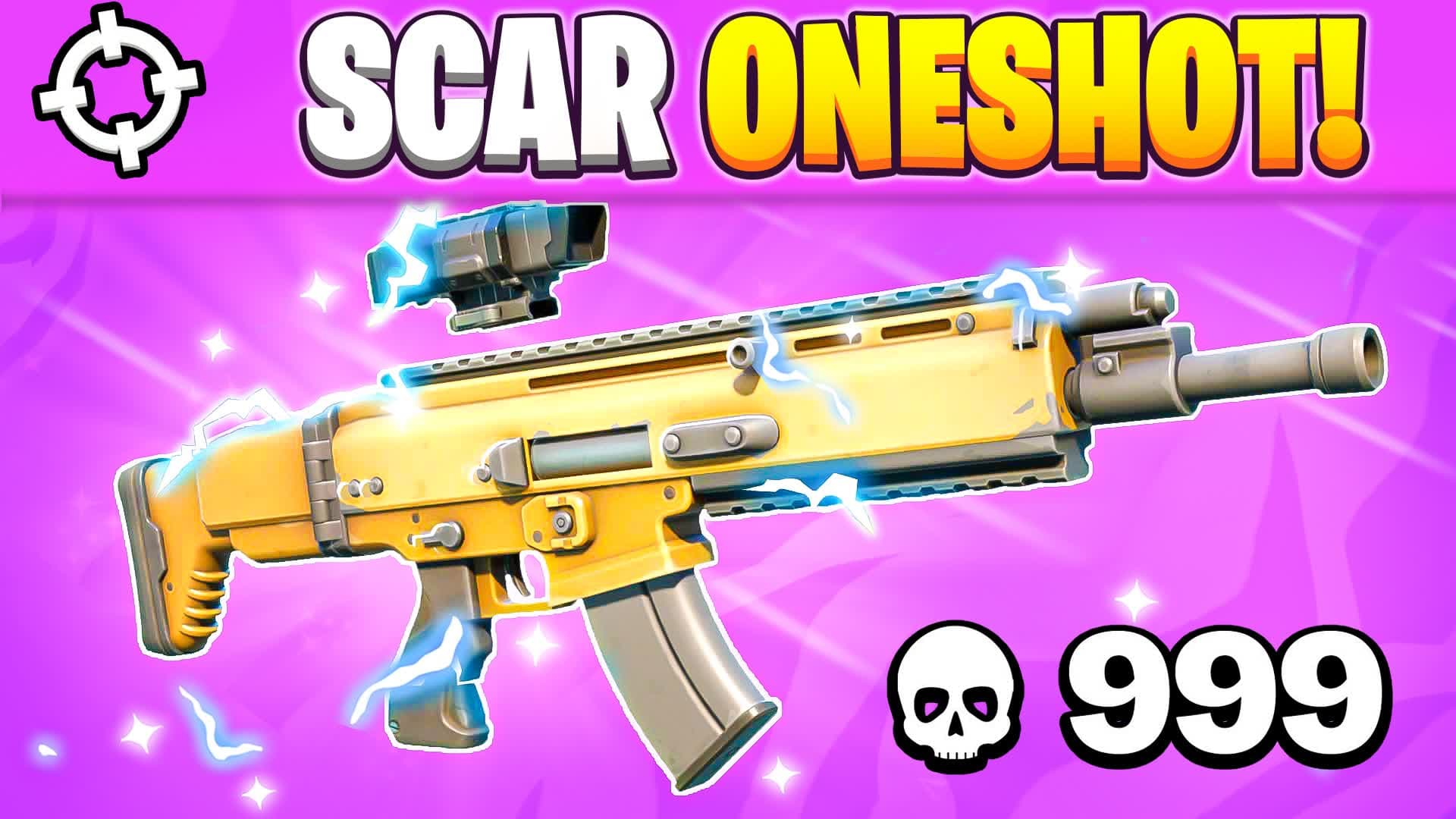 SUPER SCAR ONE SHOT π― β Fortnite Creative map