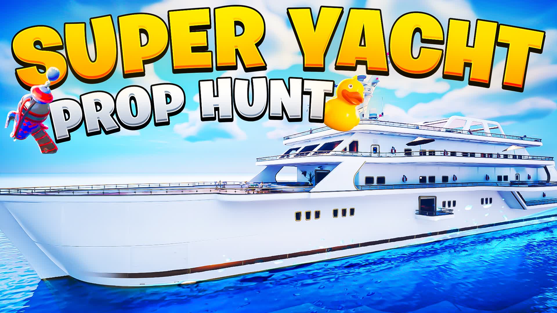SUPER YACHT PROP HUNT โ Fortnite Creative map