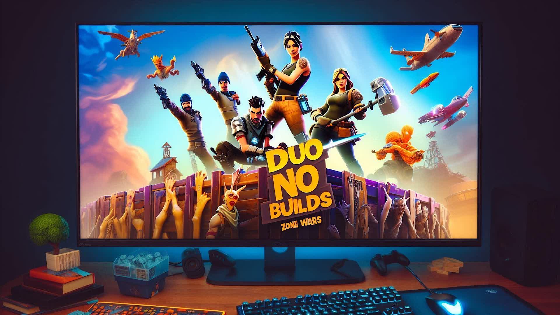 Duo No Builds Zone Wars — Fortnite Creative map